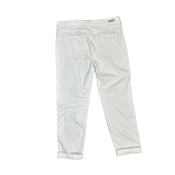 Liverpool‎ The Girlfriend Jeans in Distressed White Wash Size 4/27 - Picture 2 of 6